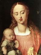 Albrecht Durer Madonna and Child with the Pear oil